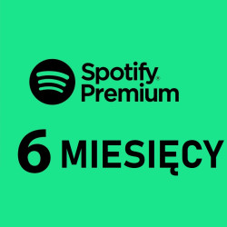 SPOTIFY 6 MIESIĘCY PREMIUM